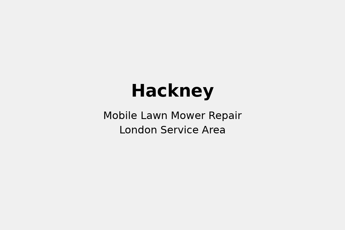 lawn-mower-repair-hackney-london